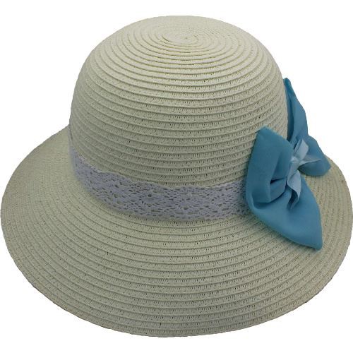 Kid's Bucket Straw Hat